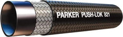 Parker - 1/2" ID CTL Push-on Air Hose - 300 Working psi, -40 to 212°F, Black - All Tool & Supply