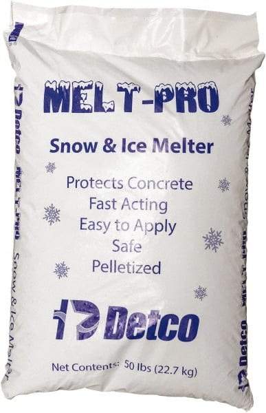 Detco - 50 Lb Pail Sodium Chloride Granules - Effective to -6°F - All Tool & Supply