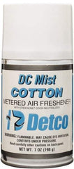 Detco - 7 oz Air Freshener Dispenser Refill - Cotton, Compatible with EQD004 - All Tool & Supply