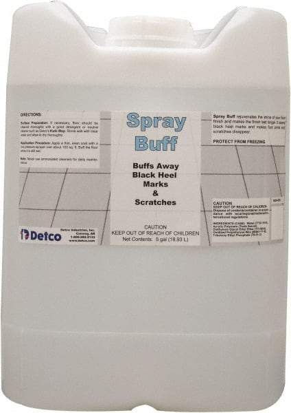 Detco - 5 Gal Drum Spray Buff - Use on Hard Floors - All Tool & Supply