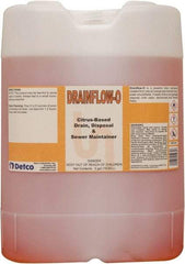 Detco - 5 Gal Liquid Drain Cleaner - Citrus Scent, Drum - All Tool & Supply