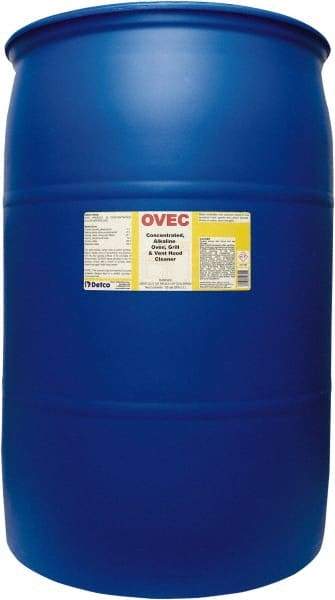 Detco - 55 Gal Liquid Oven Cleaner - Comes in Drum - All Tool & Supply