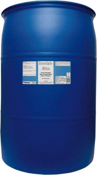 Detco - 55 Gal Drum Unscented Glass Cleaner - Concentrated, Use on Glass - All Tool & Supply