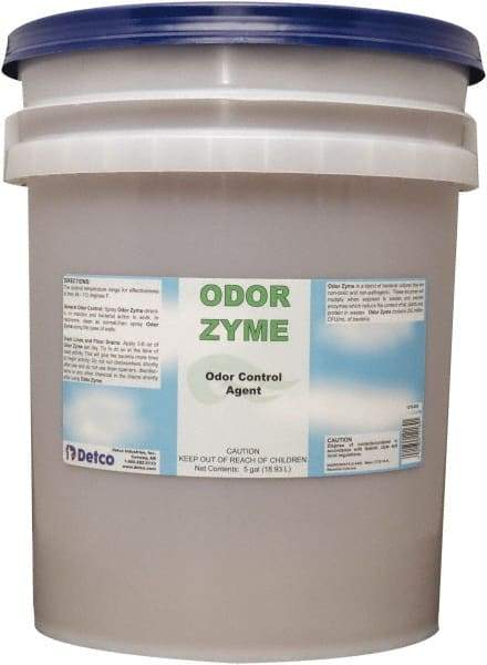 Detco - 5 Gal Pail Deodorizer - Liquid, Cherry Scent, Environmentally Safe - All Tool & Supply