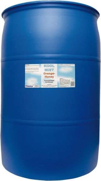 Detco - 55 Gal Drum Deodorizer - Liquid, Orange-Honey Scent, Concentrated, Environmentally Safe - All Tool & Supply