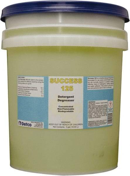 Detco - 5 Gal Bucket Cleaner/Degreaser - Liquid, Butyl-Based, Unscented - All Tool & Supply