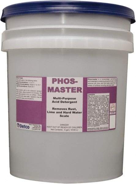 Detco - 5 Gal Bucket All-Purpose Cleaner - Liquid, Detergent, Unscented - All Tool & Supply