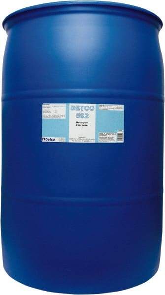 Detco - 55 Gal Drum Cleaner/Degreaser - Liquid, Butyl-Free, Unscented - All Tool & Supply