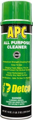 Detco - 20 oz Aerosol All-Purpose Cleaner - Aerosol, Butyl-Based, Lemon - All Tool & Supply