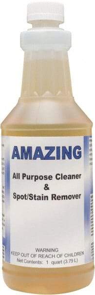 Detco - 32 oz Bottle Spot/Stain Cleaner - Liquid, Butyl-Based, Unscented - All Tool & Supply