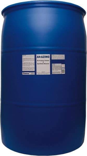 Detco - 55 Gal Drum Spot/Stain Cleaner - Liquid, Butyl-Based, Unscented - All Tool & Supply