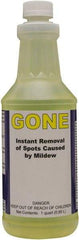 Detco - 32 oz Bottle Mildew Remover - Liquid, Water-Based, Unscented - All Tool & Supply