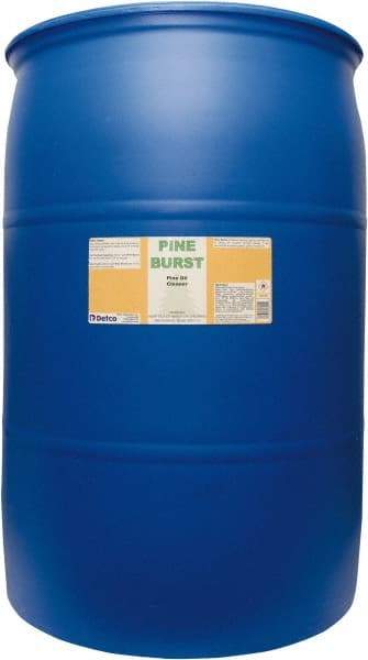 Detco - 55 Gal Drum All-Purpose Cleaner - Liquid, Water-Based, Pine - All Tool & Supply