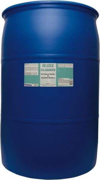 Detco - 55 Gal Drum All-Purpose Cleaner - Liquid, Peroxide, Unscented - All Tool & Supply