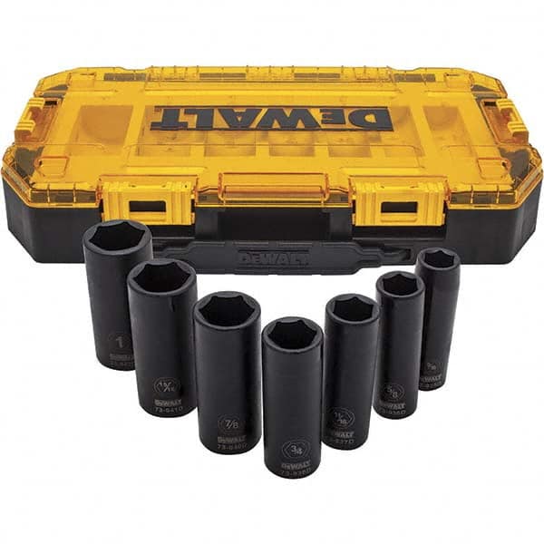 DeWALT - Socket Sets Measurement Type: Inch Drive Size: 1/2 - All Tool & Supply