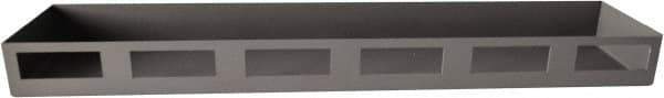 Durham - Gray, Steel, Cabinet Shelf - 18" Wide x 4" Deep x 1-1/2" High Body - All Tool & Supply