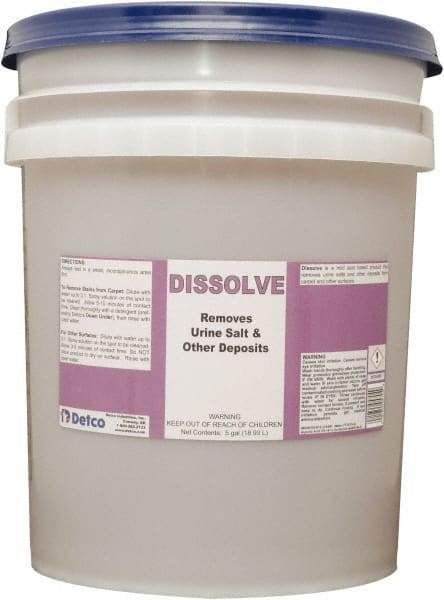 Detco - 5 Gal Pail Carpet & Upholstery Spot Remover - Unscented - All Tool & Supply