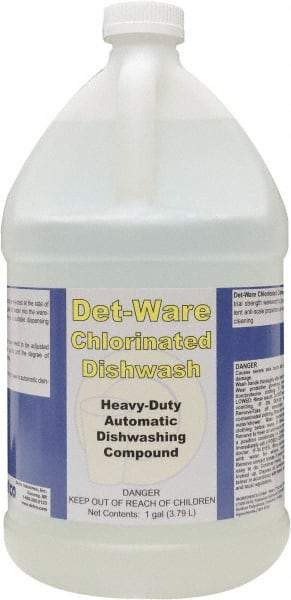 Detco - 1 Gal Bottle Automatic Dishwashing Liquid - Unscented - All Tool & Supply