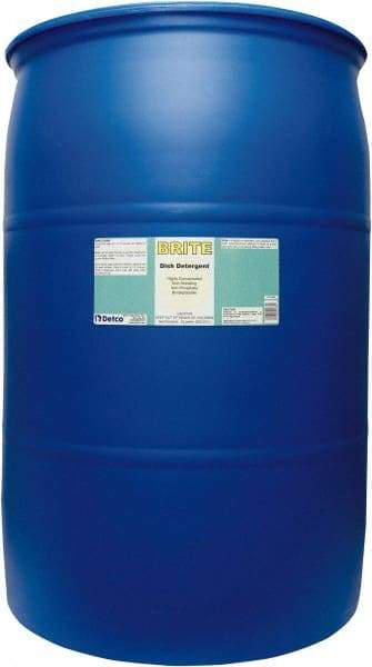 Detco - 55 Gal Drum Manual Dishwashing Liquid - Lemon Scented - All Tool & Supply