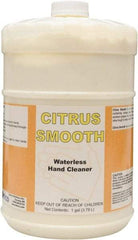 Detco - 1 Gal Bottle Waterless Cream Waterless Hand Cleaner - Yellow, Citrus Scent - All Tool & Supply