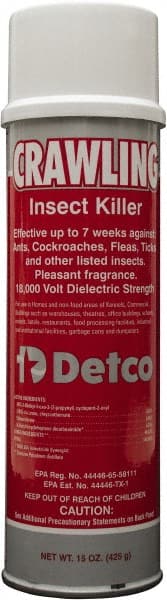 Detco - 20 fl oz Aerosol Crawling Insect Killer - All Tool & Supply