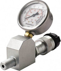 Enerpac - Hydraulic Pressure Gages & Adapters Type: Liquid-Filled Gauge Pressure Rating: 0 - 10000 - All Tool & Supply