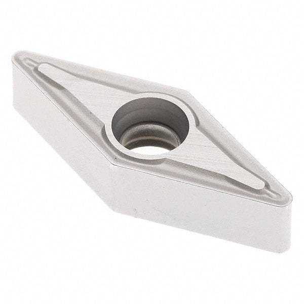 Seco - VNMU2.531 M3 Grade TP3501 Carbide Turning Insert - TiCN/Al2O3 Finish, 35° Diamond, 5/16" Inscr Circle, 3/16" Thick, 1/64" Corner Radius - All Tool & Supply