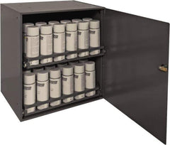 Durham - 2 Drawer, Small Parts Aerosol Cabinet - 22" Deep x 23" Wide x 17" High - All Tool & Supply