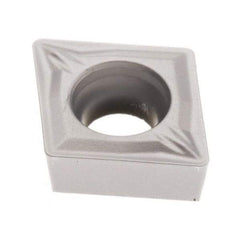 Seco - CCMT432 MF2 Grade TP3501 Carbide Turning Insert - TiCN/Al2O3 Finish, 80° Diamond, 1/2" Inscr Circle, 3/16" Thick, 1/32" Corner Radius - All Tool & Supply