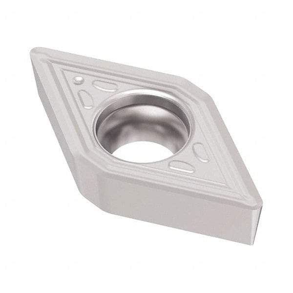 Seco - DCMT433 M3 Grade TP3501 Carbide Turning Insert - TiCN/Al2O3 Finish, 55° Diamond, 1/2" Inscr Circle, 3/16" Thick, 3/64" Corner Radius - All Tool & Supply