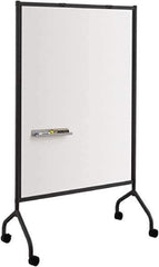 Safco - 72" High x 42" Wide Magnetic Wet/Dry Erase - Steel, 21-1/2" Deep, Includes Magnetic Accessory Tray, Dry Erase Markers, Eraser & Easel Pad Hooks - All Tool & Supply