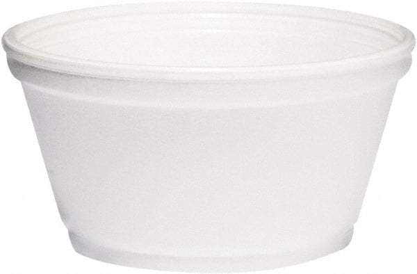 DART - Foam Container, 8 oz, 1000/Carton - White - All Tool & Supply