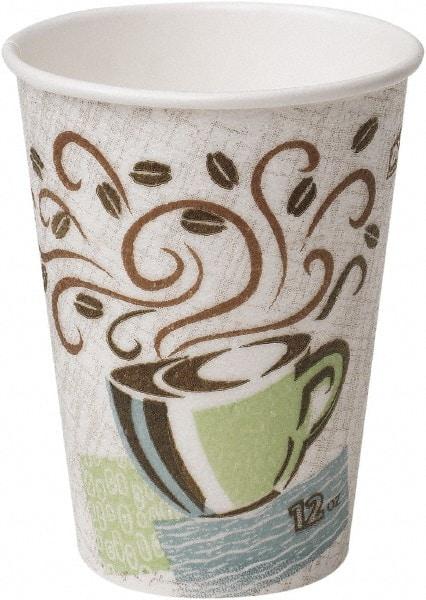 Dixie - Hot Cups, Paper, 10 oz, 500/Carton - Coffee Dreams Design - All Tool & Supply