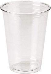 Dixie - Clear Plastic PETE Cups, Cold, 10 oz, WiseSize, 25/Pack, 20 Packs/Carton - Clear - All Tool & Supply