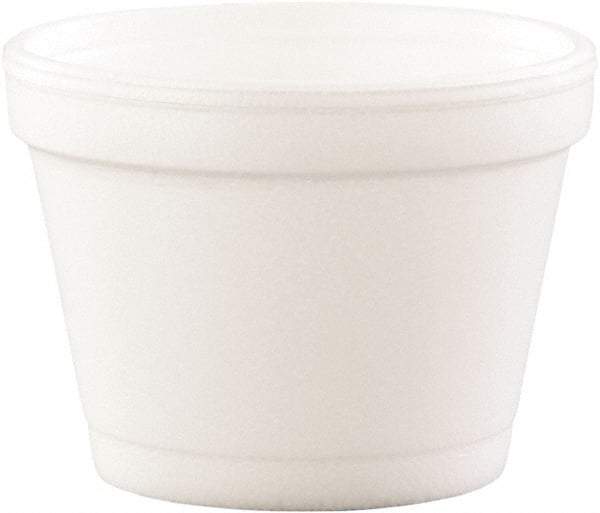 DART - Bowl Containers, Foam, 4 oz, 1000/Carton - White - All Tool & Supply