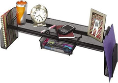 Safco - Black Space Saver Shelf - Steel, Mesh - All Tool & Supply