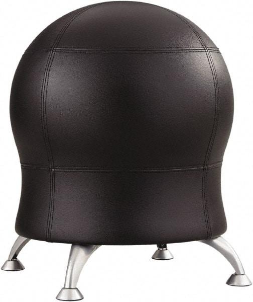 Safco - Black Vinyl Ball Chair - 18-3/4" Wide x 23" High - All Tool & Supply