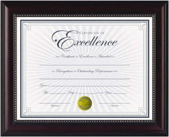 Dax - Rosewood Document Holders-Certificate/Document - 11" High x 8-1/2" Wide - All Tool & Supply