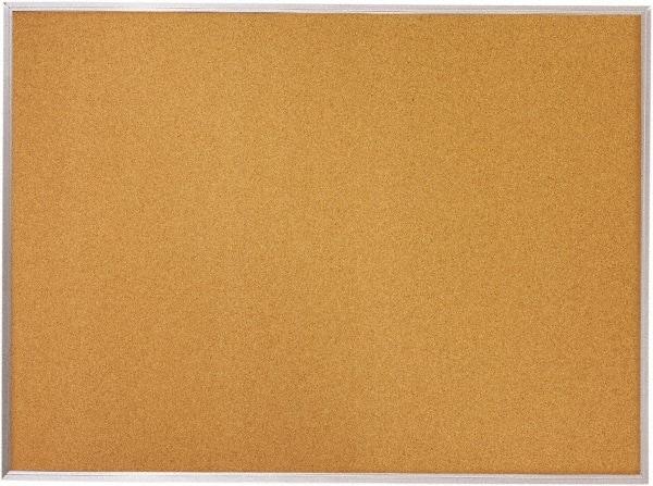 Mead - 96" Wide x 48" High Open Cork Bulletin Board - Natural (Color) - All Tool & Supply