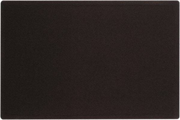 Quartet - 36" Wide x 24" High Cork Bulletin Board - Fabric, Black - All Tool & Supply