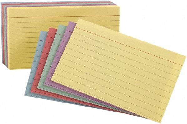 OXFORD - 100 Index Cards - 4 x 6" - All Tool & Supply