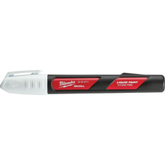 Solid Paint Marker: White, Liquid, Medium Point 1 Pc