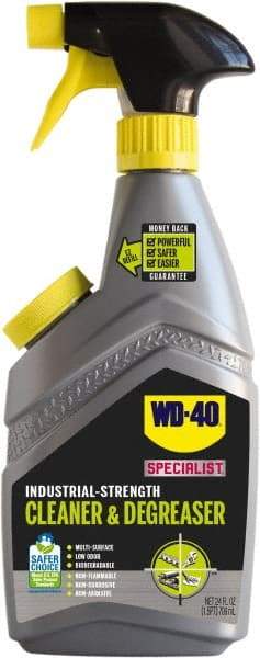 WD-40 Specialist - 24 oz Bottle Cleaner/Degreaser - Liquid, Biodegradable, Pleasant - All Tool & Supply