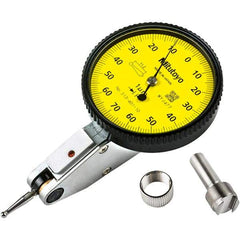 Mitutoyo - Dial Test Indicators Maximum Measurement (mm): 0.14 Dial Graduation (mm): 0.0010 - All Tool & Supply