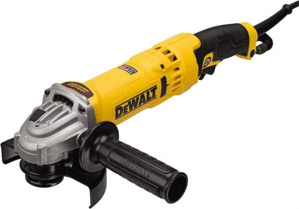 DeWALT - 4-1/2 & 5" Wheel Diam, 11,000 RPM, Corded Angle & Disc Grinder - 5/8-11 Spindle - All Tool & Supply