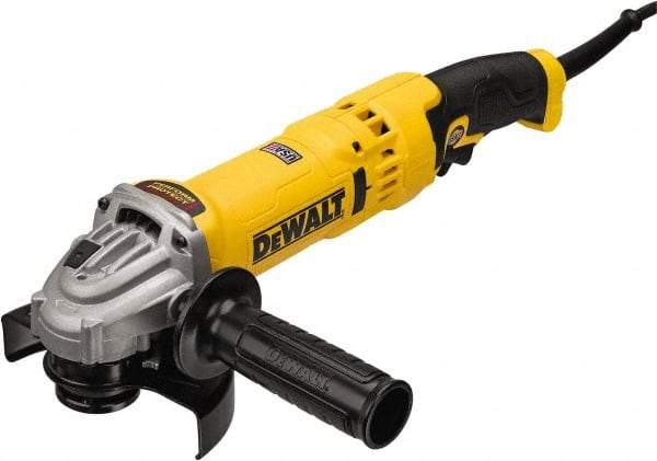 DeWALT - 4-1/2 & 5" Wheel Diam, 11,000 RPM, Corded Angle & Disc Grinder - 5/8-11 Spindle - All Tool & Supply