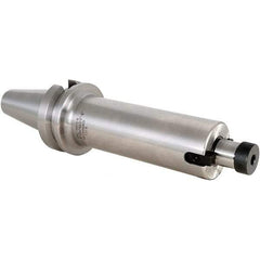 Techniks - BT50 Taper Face Mill Holder & Adapter - 2" Pilot Diam, 75mm Arbor Length - Exact Industrial Supply