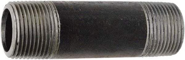 Value Collection - Schedule 160, 3" Diam x 2-5/8" Long Black Pipe Nipple - Threaded - All Tool & Supply