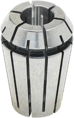 Parlec - 3/32" ER11 Collet - 0.0002" TIR, 0.708" OAL, 0.452" Overall Diam - Exact Industrial Supply