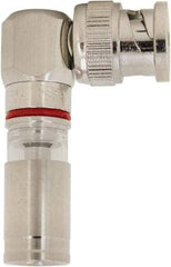 Ideal - Right Angle, BNC Compression Coaxial Connector - Compatible with RG59, Brass Body - All Tool & Supply